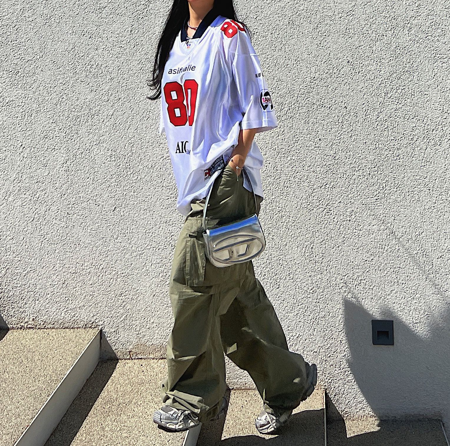 MUSINSA | ASIF CALIE CALIE FOOTBALL JERSEY WHITE