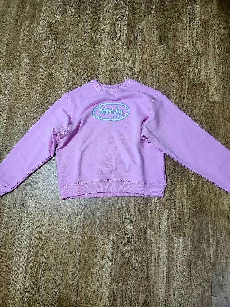 さらに100円引き◆MMLG◆SIGNS SWEAT MUSINSA公式 | MMLG [Mmlg] SIGNS SWEAT (BLUE NAVY)