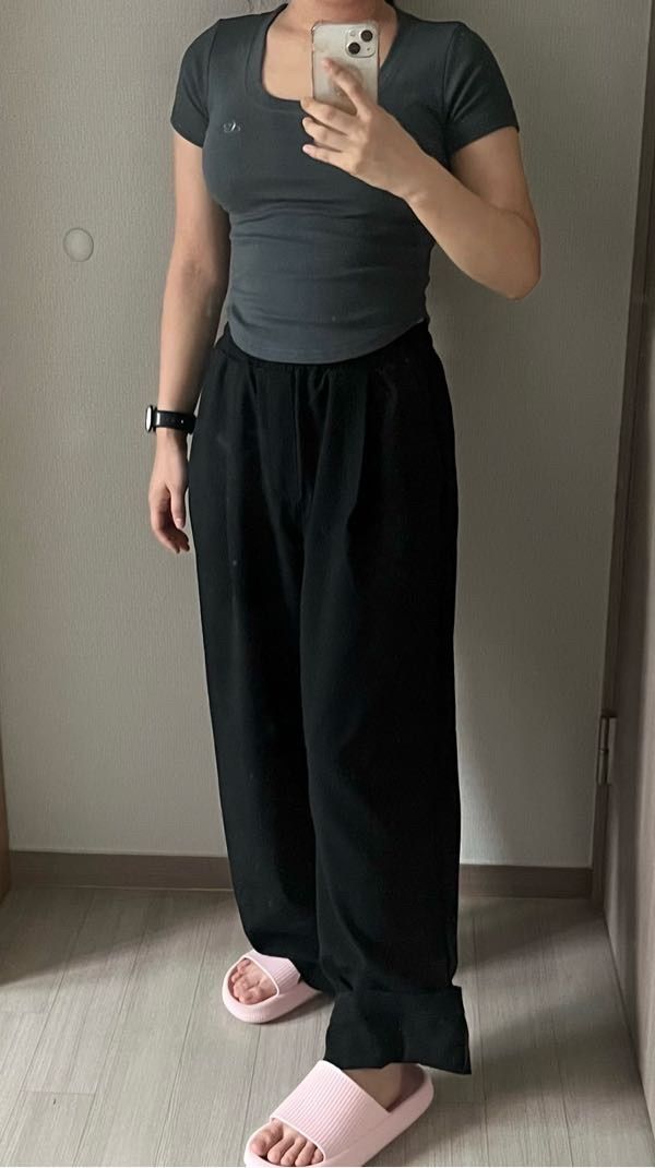 【MODERNIF】Dev one tuck semi-wide banding slacks MUSINSA | AGOD One-tuck wide banding slacks [black]