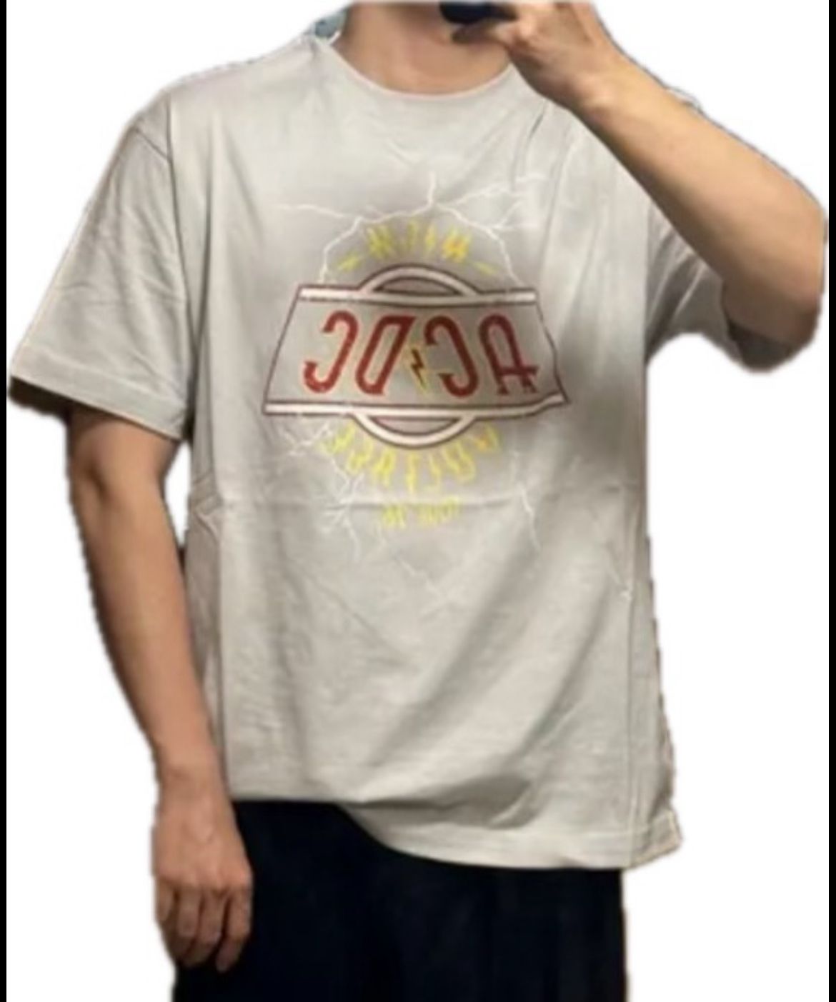 Tシャツ・カットソー [VIVASTUDIO]ACDC TEE [BEIGE GRAY] MUSINSA | VIVASTUDIO ACDC TEE [BEIGE GRAY]
