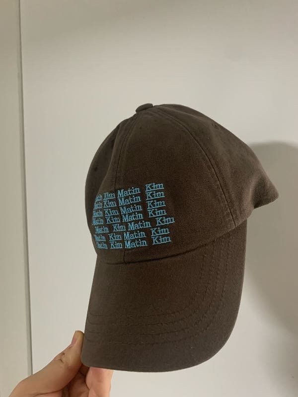 帽子 BROWN COACH MATIN KIM BASEBALL CAP ✨MATIN KIM X COACH LOGO BALL CAP IN BROWN & BLACK Rp 1.135