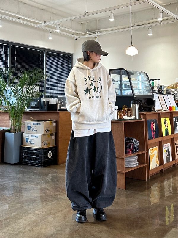 MUSINSA | MATIN KIM LETTERING BALL CAP IN KHAKI
