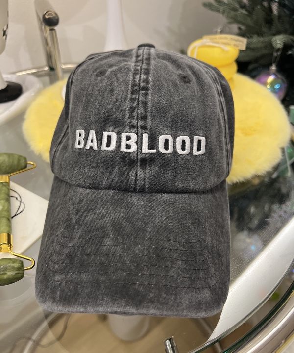 MUSINSA | BADBLOOD Vintage Logo Ball Cap - Brown