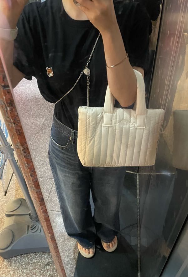 MUSINSA | SIENNE Sienne Padding Bag (Cream)