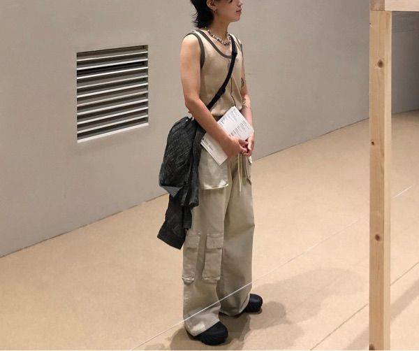 ★LECYTO★ Vintage Pigment SleevelessKhaki MUSINSA | LECYTO Vintage Pigment Sleeveless_[Khaki]