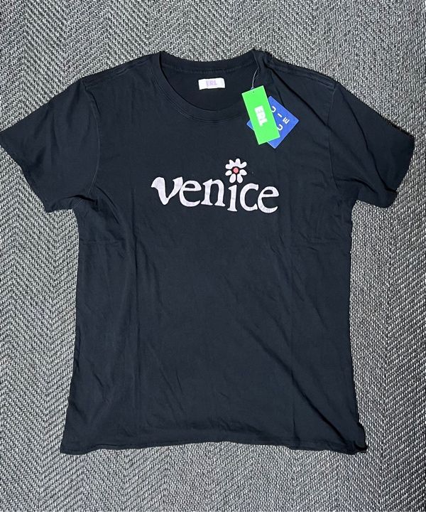■ERL■ Venice Logo Short Sleeve T-Shirt Green ERL06T012GREE MUSINSA | ERL Venice Logo Short Sleeve T-shirt - Green