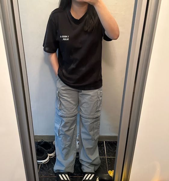 ★PARTIMENTO★ Detachable Multi Pocket Cargo Pants Khaki Peoplesense Detachable Multi Pocket Cargo Pants – peoplesense