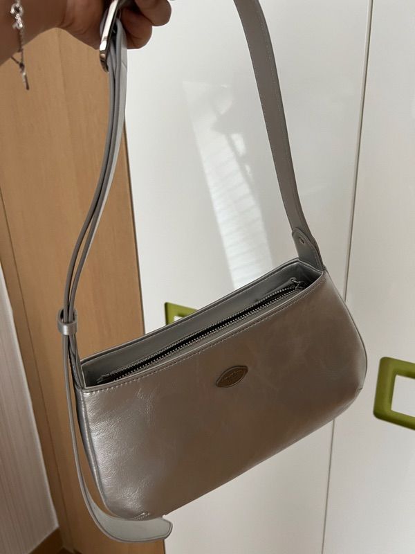 MUSINSA公式 | SOMEWHEREBUTTER fle two-way bag - silver