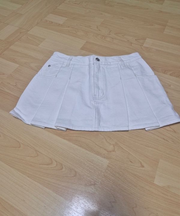 スカート GROVE MODE DENIM SKIRT (ivory) MUSINSA | GROVE Mode Denim Skirt IVORY