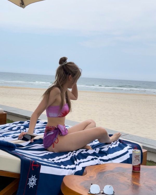 MUSINSA | DAZE DAYZ PALMERA BANDEAU TOP