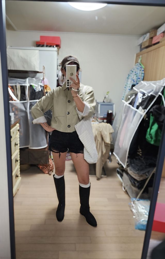 MUSINSA | KOMOREBI MUSEUM KM077 Hybrid Long Rain Bootsㅣ3Colors