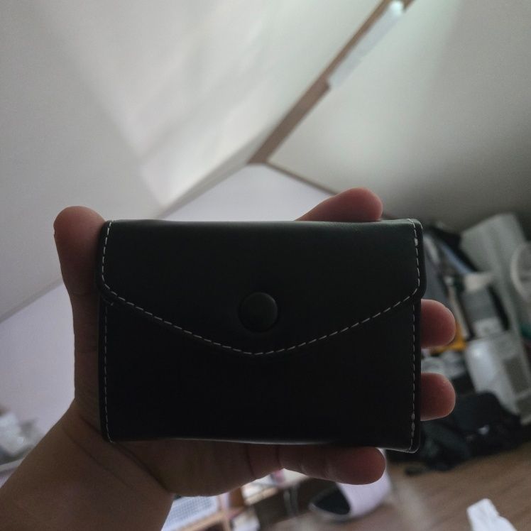 MUSINSA公式 | LEMASQUE ドットミニ財布 紙幣カード財布 ブラック
