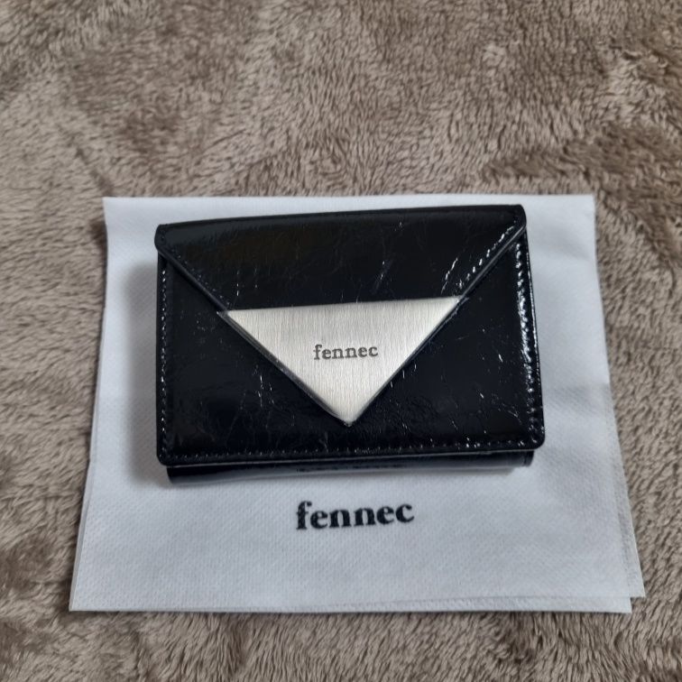 ●Fennec● CRINKLE TRIANGLE TRIPLE WALLET COOL PINK FM2PK07 BEST - Fennec
