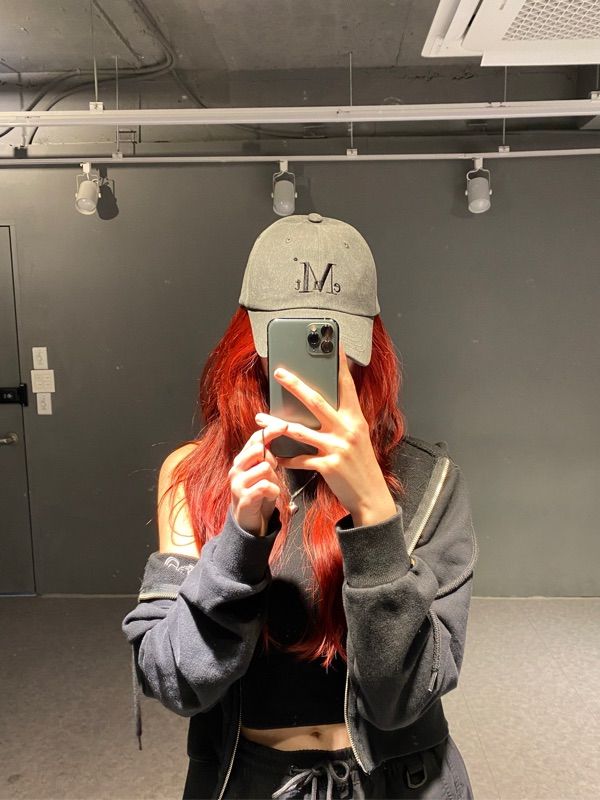 ☆MUCENT☆ Signature Ball Cap Dying Grey Denim MUCENT BALL CAP (Dyeing gray denim) - MUCENT | 60% - Asian