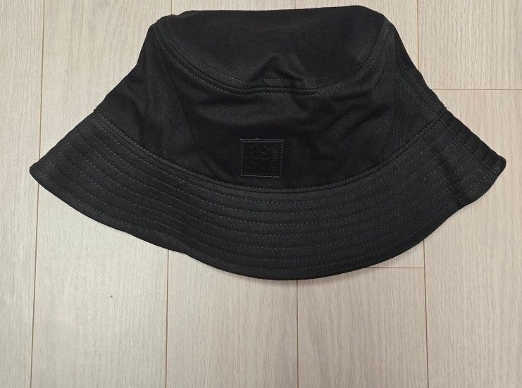 ラフシモンズ ブラック バケットハットS/M ブラック MUSINSA公式 | RAF SIMONS ロゴパッチバケットハット - ブラック