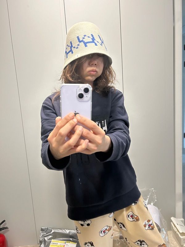 ★VARZAR★ VA digital logo jacquard summer bucket hat ivory MUSINSA | VARZAR VA Digital Logo Jacquard Summer Bucket Hat