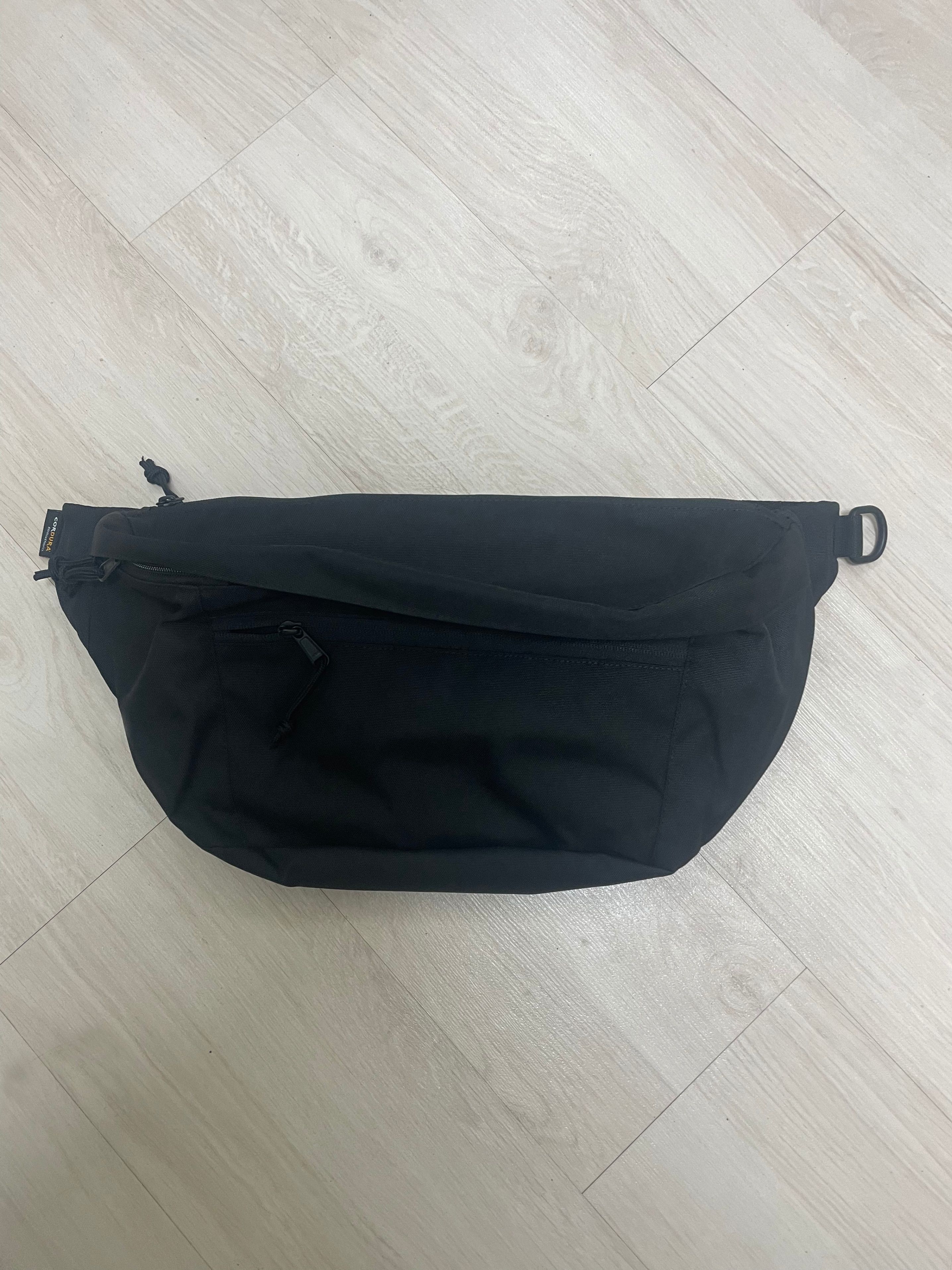 MUSINSA | MUSINSA STANDARD Cordura Big Size Waist Bag [Black]