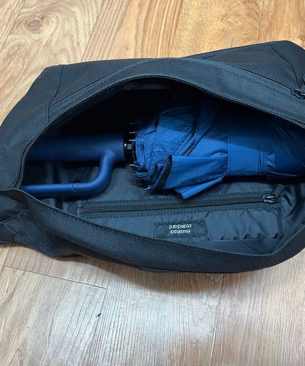 MUSINSA | MUSINSA STANDARD Cordura Big Size Waist Bag [Black]