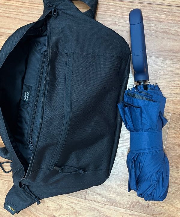 MUSINSA | MUSINSA STANDARD Cordura Big Size Waist Bag [Black]