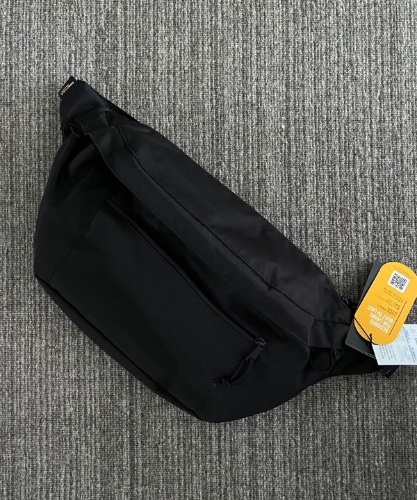 MUSINSA | MUSINSA STANDARD Cordura Big Size Waist Bag [Black]