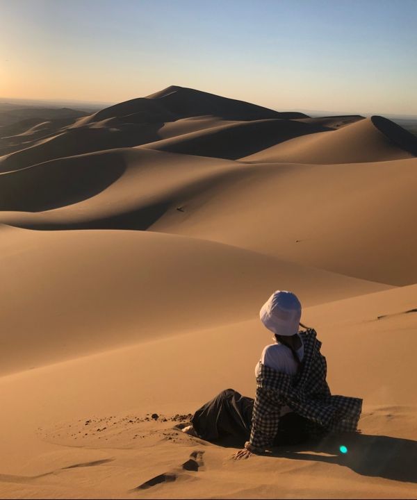 MUSINSA | MATIN KIM MATIN SAFARI BUCKET HAT IN PURPLE