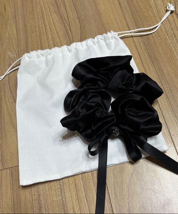 ★ TATIANA ★ Velvet Ribbon Bouquet Scrunch シュシュ 韓国発【TATIANA】Velvet Ribbon Bouquet Scrunch☆シュシュ