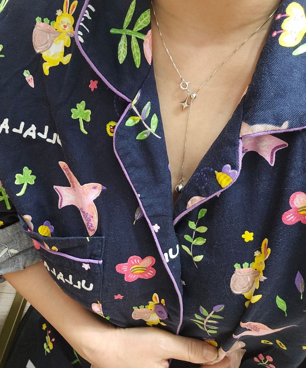 ネックレス・ペンダント TATIANA Silver 925 planet drop necklace NZ2110 MUSINSA公式 | TATIANA (Silver 925) Planet drop necklace NZ2110