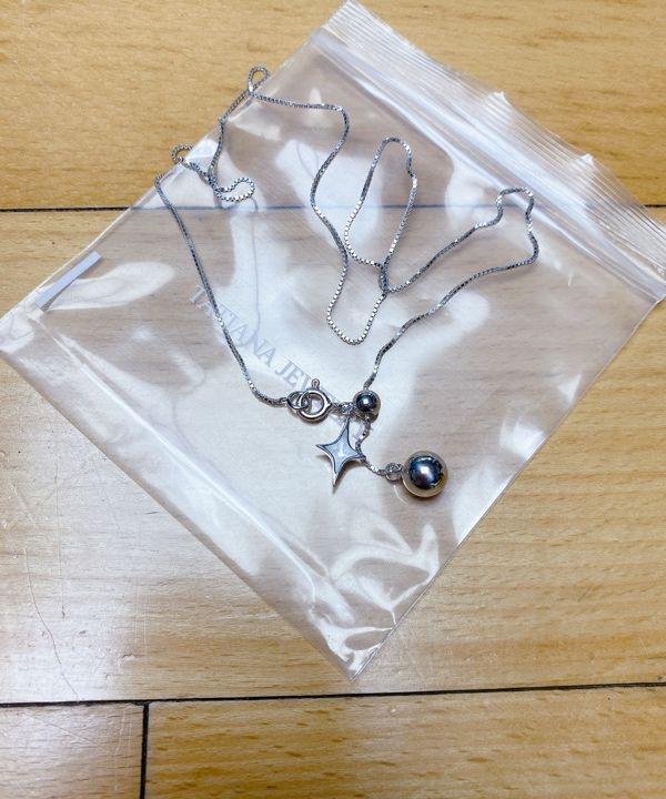 ネックレス・ペンダント TATIANA Silver 925 planet drop necklace NZ2110 MUSINSA | TATIANA (Silver 925) Planet drop necklace NZ2110