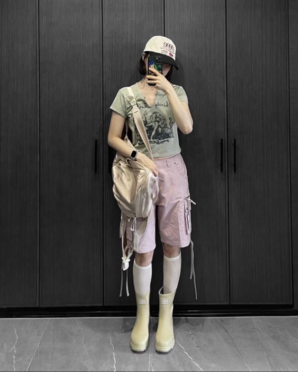 ★[Ouro] 韓国人気:ユニークバレエ BALLET bagpack(pale pink)★ MUSINSA公式 | OURO BALLET BACKPACK [ PALE PINK ]
