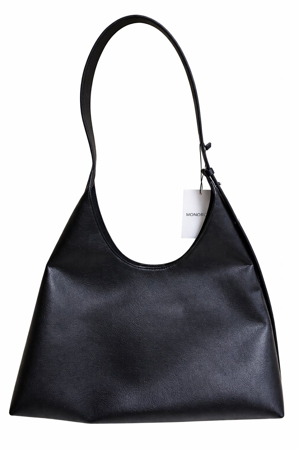 MUSINSA | MONOROW ANGLE BAG BLACK