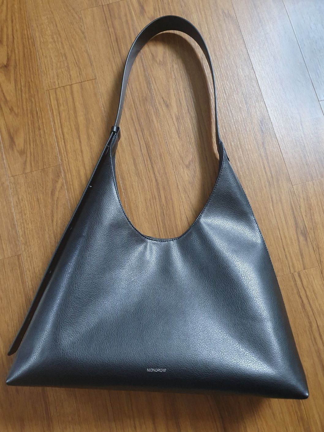 MUSINSA公式 | MONOROW ANGLE BAG BLACK