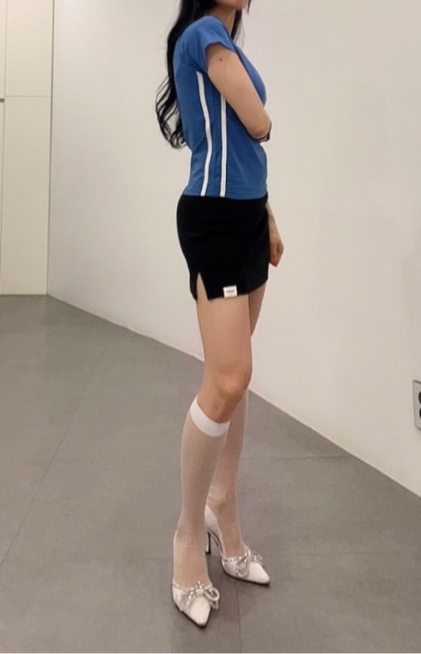 ★ GLOWNY★ G CLASSIC MINI SKIRT NAVY GY23CLASK002 MUSINSA | GLOWNY G CLASSIC MINI SKIRT (NAVY)