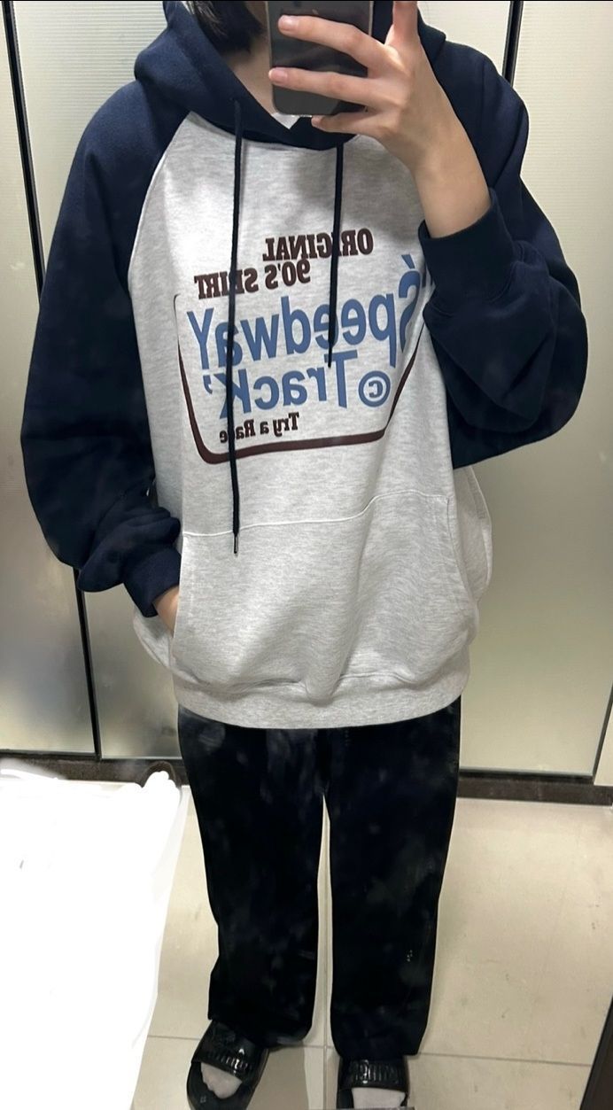 MUSINSA | 1993STUDIO Speedway hood_light gray