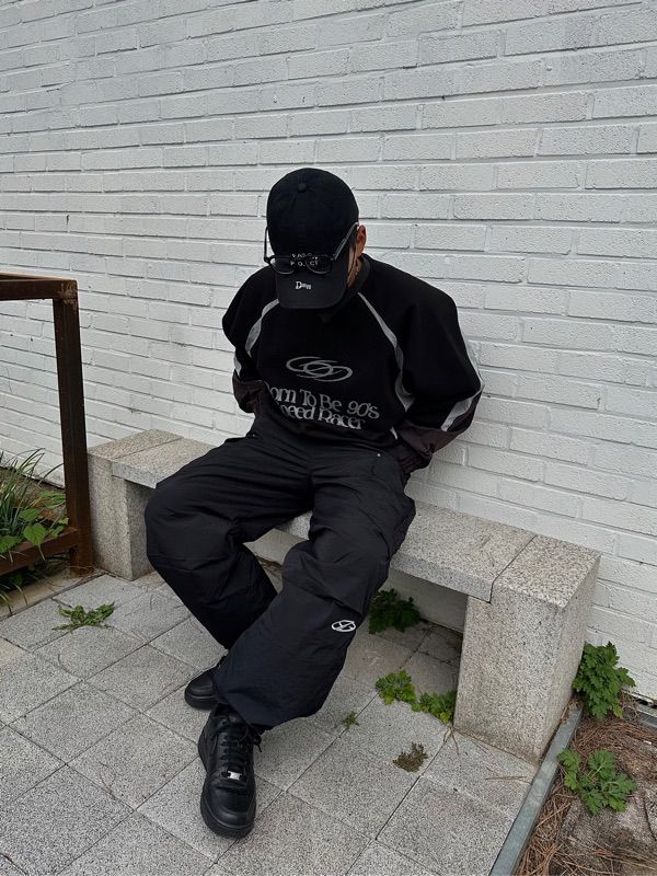 【1993studio】23FW★ Wide Cargo Parachute Pants MUSINSA | 1993STUDIO Wide Cargo Parachute Pants_Purple
