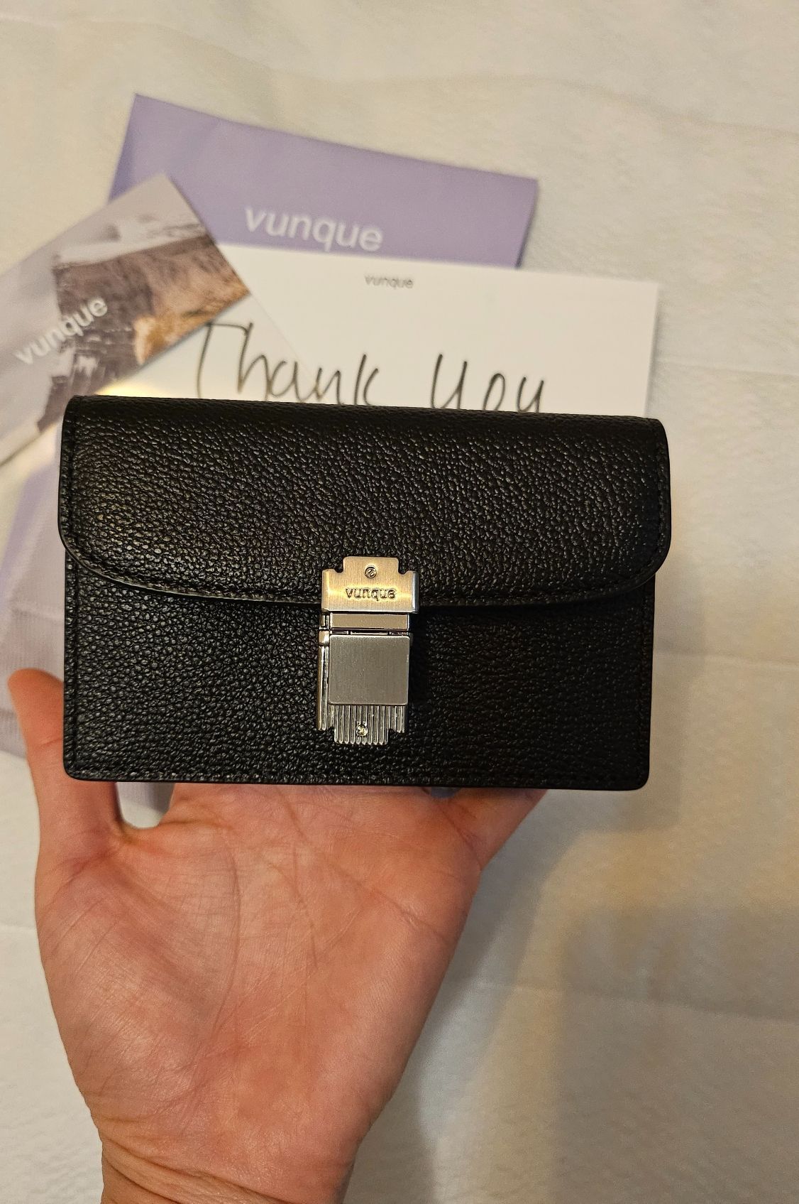 MUSINSA | VUNQUE Occam Chain Half Wallet (Occam Chain Half