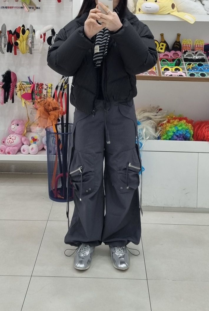 【ラスト一点】NACHE CONVEX TIE CARGO PANTSチャコール ラスト一点】NACHE CONVEX はやっ TIE CARGO PANTSチャコール