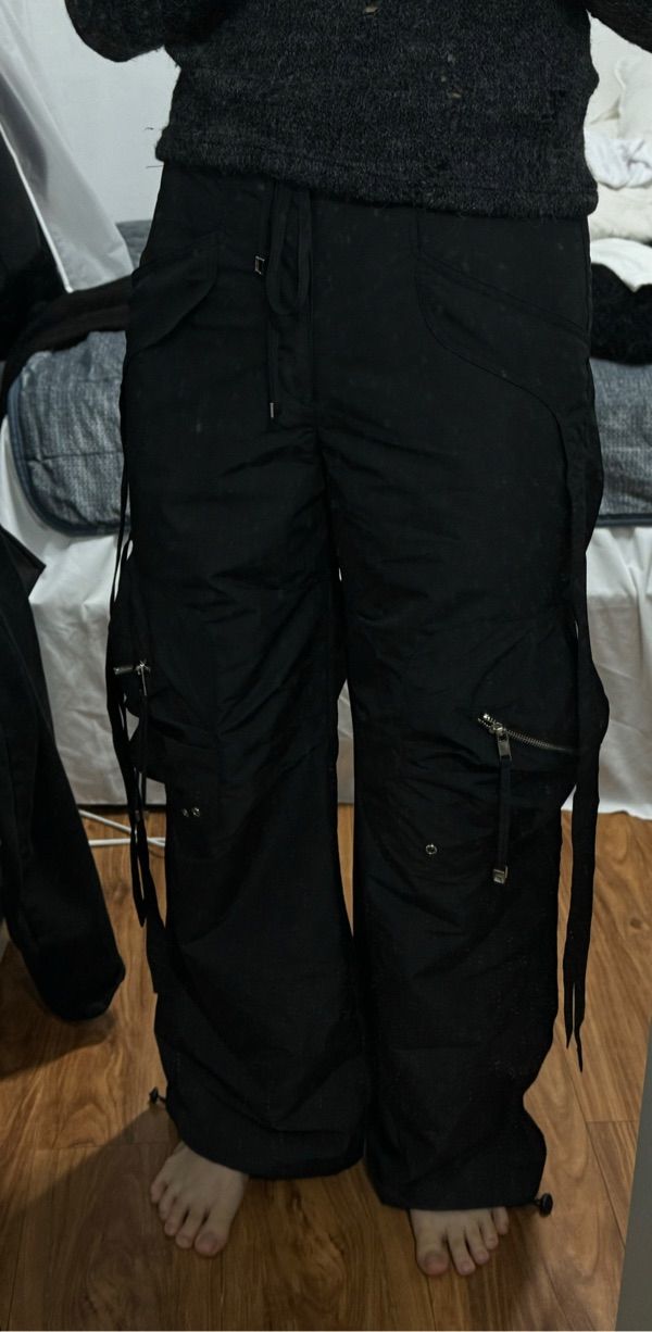 【NACHE】23ss CONVEX TIE CARGO PANTS MUSINSA | NACHE CONVEX TIE CARGO PANTS (UNISEX) WHITE