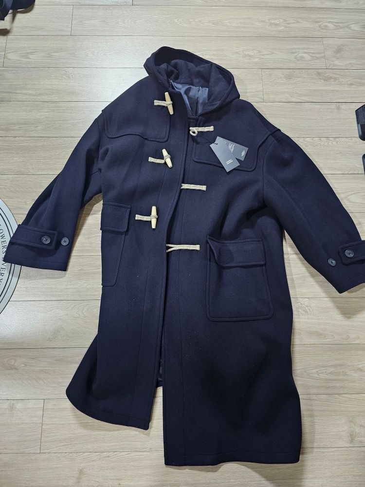 MUSINSA | MUSINSA STANDARD Wool blend extra oversized duffel