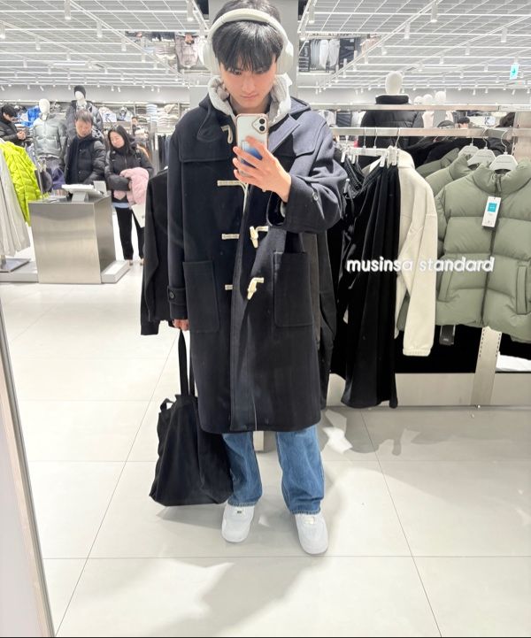 MUSINSA公式 | MUSINSA STANDARD ウールブレンドオーバーサイズ