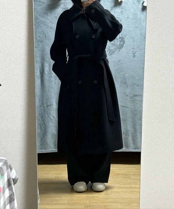 MUSINSA公式 | MUSINSA STANDARD WOMAN Women's Cashmere Blend Trench