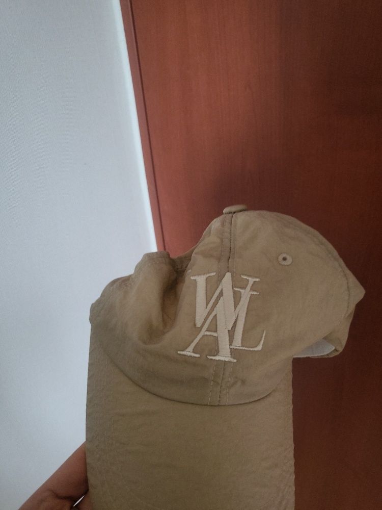 キャップ WOOALONG Signature Logo ball cap PIGMENT BEIGE SF5AAC106BE WOOALONG/ウアロン】signature Logo ball cap / SD5AAC102