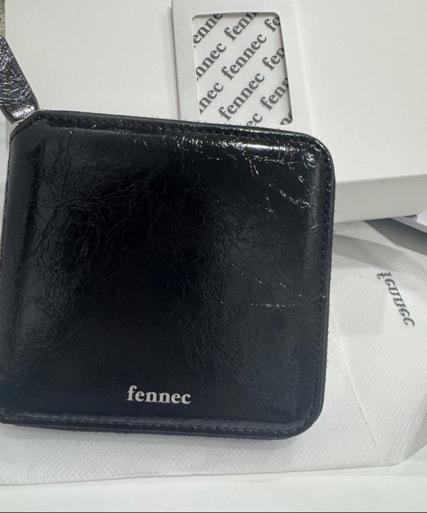 ●Fennec● CRINKLE ZIPPER WALLET SILVER FM3WT01SIF CRINKLE ZIPPER WALLET - SILVER - Fennec