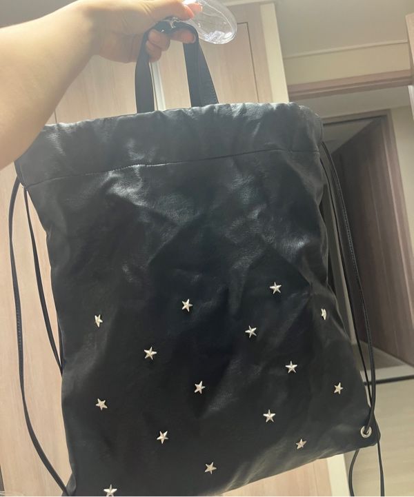 MUSINSA | AEAE STELLA LEATHER GYMSACK