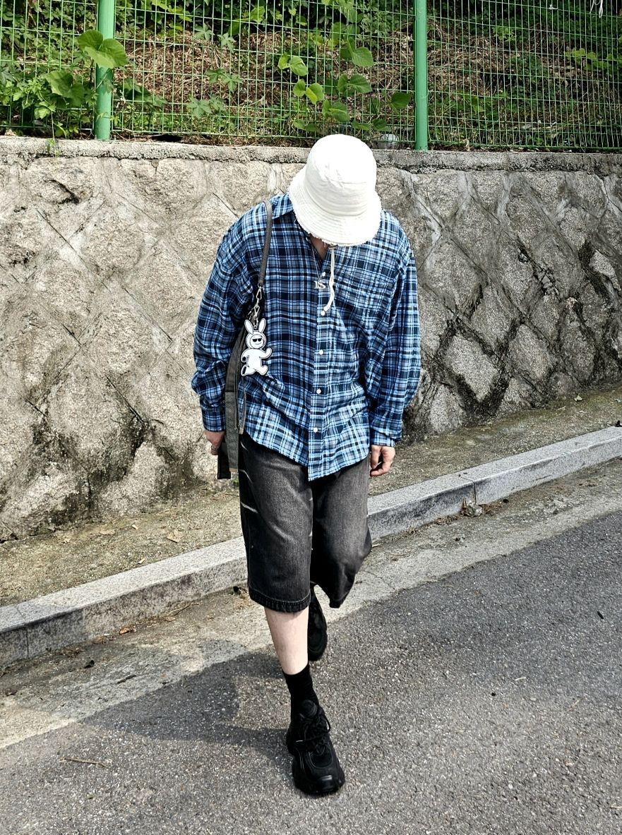 MUSINSA | BUTTON SEOUL Ugly Daddy Mash Sneakers (Ash Gray)