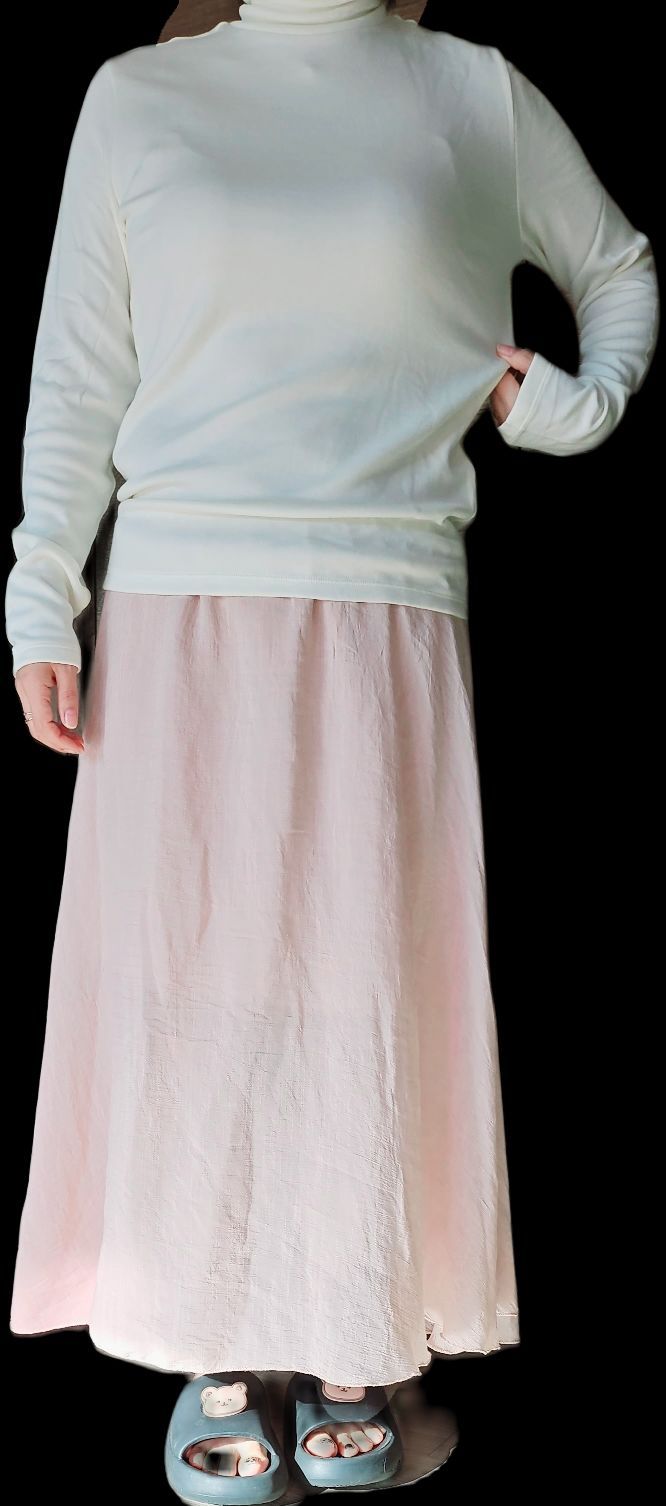 Tシャツ・カットソー *MUSINSA STANDARD* Relaxed turtleneck long sleeve t-shirt wh MUSINSA | MUSINSA STANDARD Relaxed Turtleneck Long Sleeve