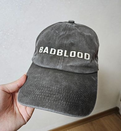 MUSINSA | BADBLOOD Vintage Logo Ball Cap - Brown display picture 2