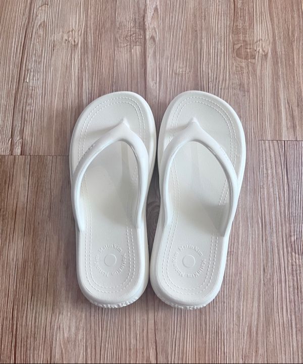サンダル・ミュール [MATINKIM]matinfom flip flop in light khaki MUSINSA | MATIN KIM MATINFOM FLIP FLOP IN LIGHT KHAKI
