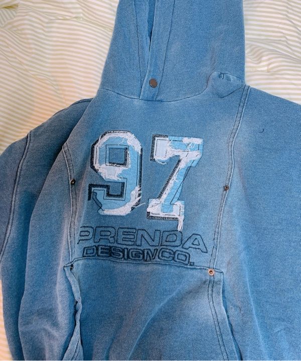 ◇PRENDA◇ INDIGO WASHED SWEATSHIRT MID BLUE MUSINSA | PRENDA INDIGO WASHED SWEATSHIRT MID BLUE