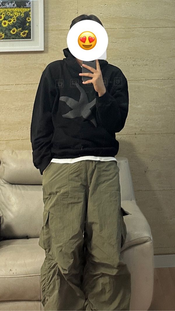 MUSINSA | THE COLDEST MOMENT TCM starfish hoodie (black)