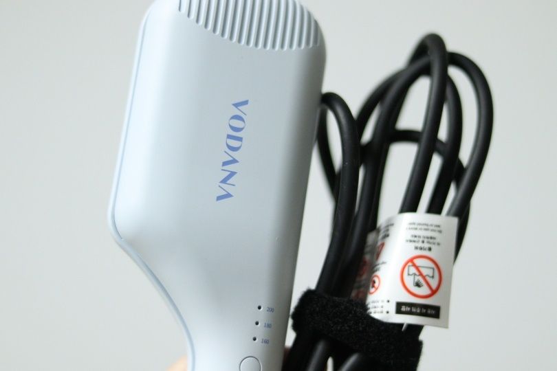 MUSINSA | VODANA Compact Wave Curling Iron 32mm – Powder Blue